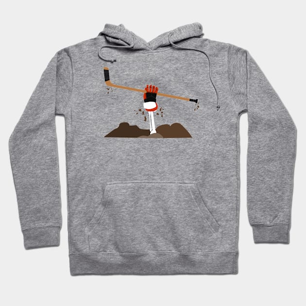 Hockey is Back (From the Dead) Hoodie by MDSmith29